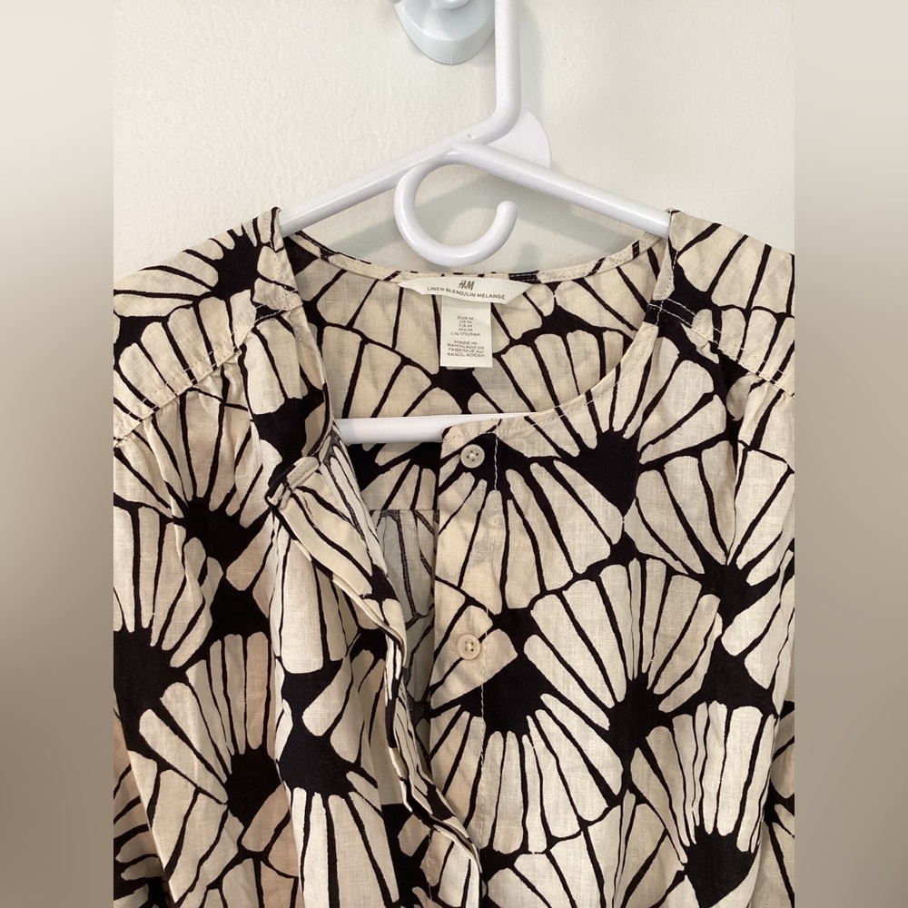NWT H&M linen blend dress - Picture 5 of 5